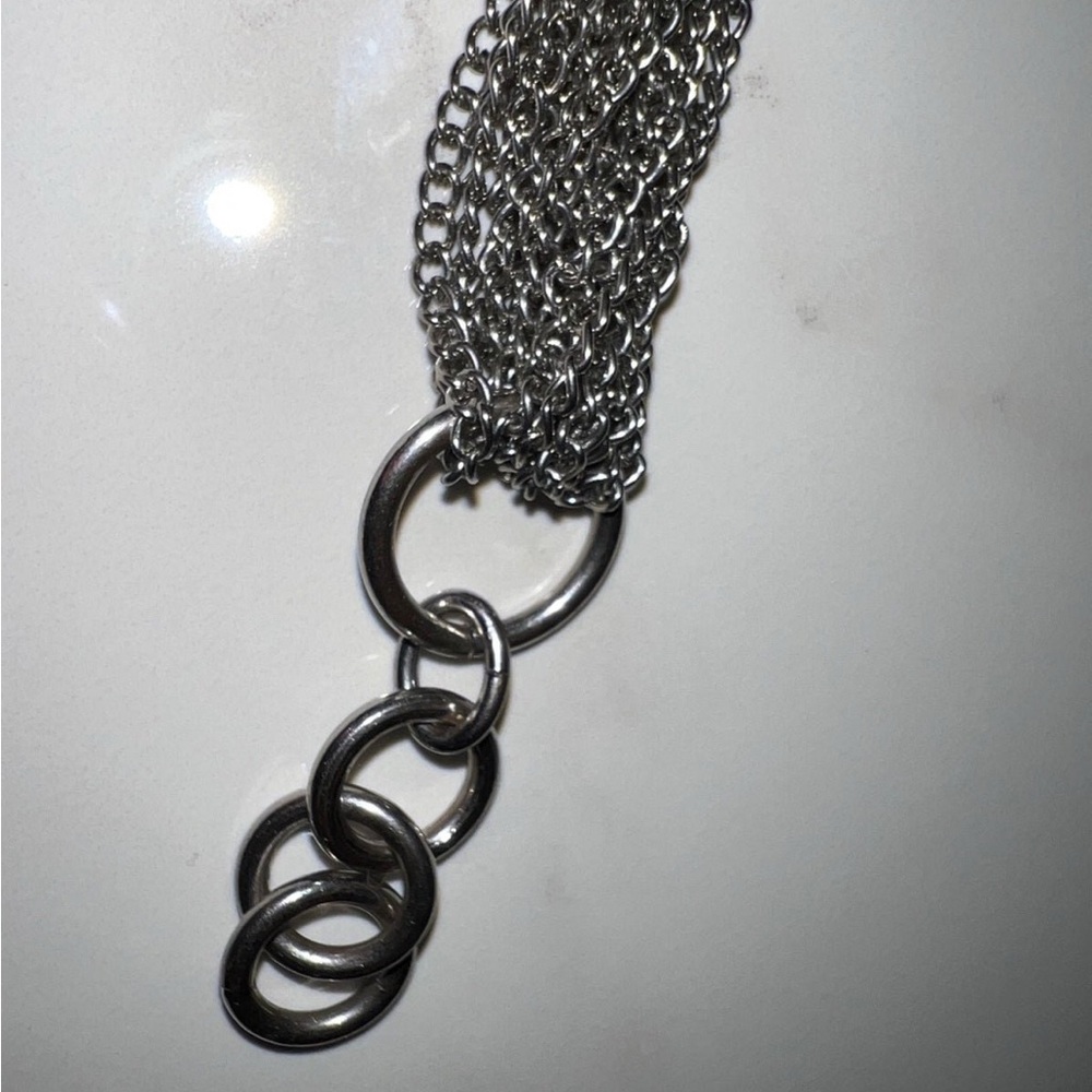 Preowned silver tone GUESS bracelet 7.5 “ - Picture 6 of 7